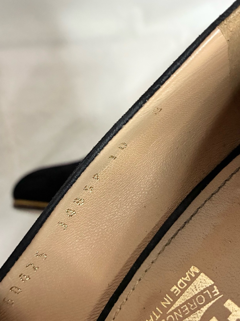Ferragamo Suede Fiamma Wedges - Picture 12 of 12